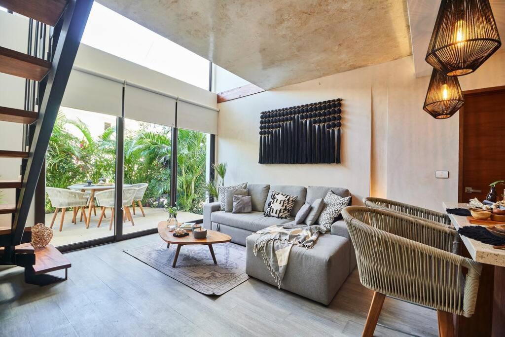 Neem 14 1Br Bohogem In The Heart Of Tulum Apartman Kültér fotó